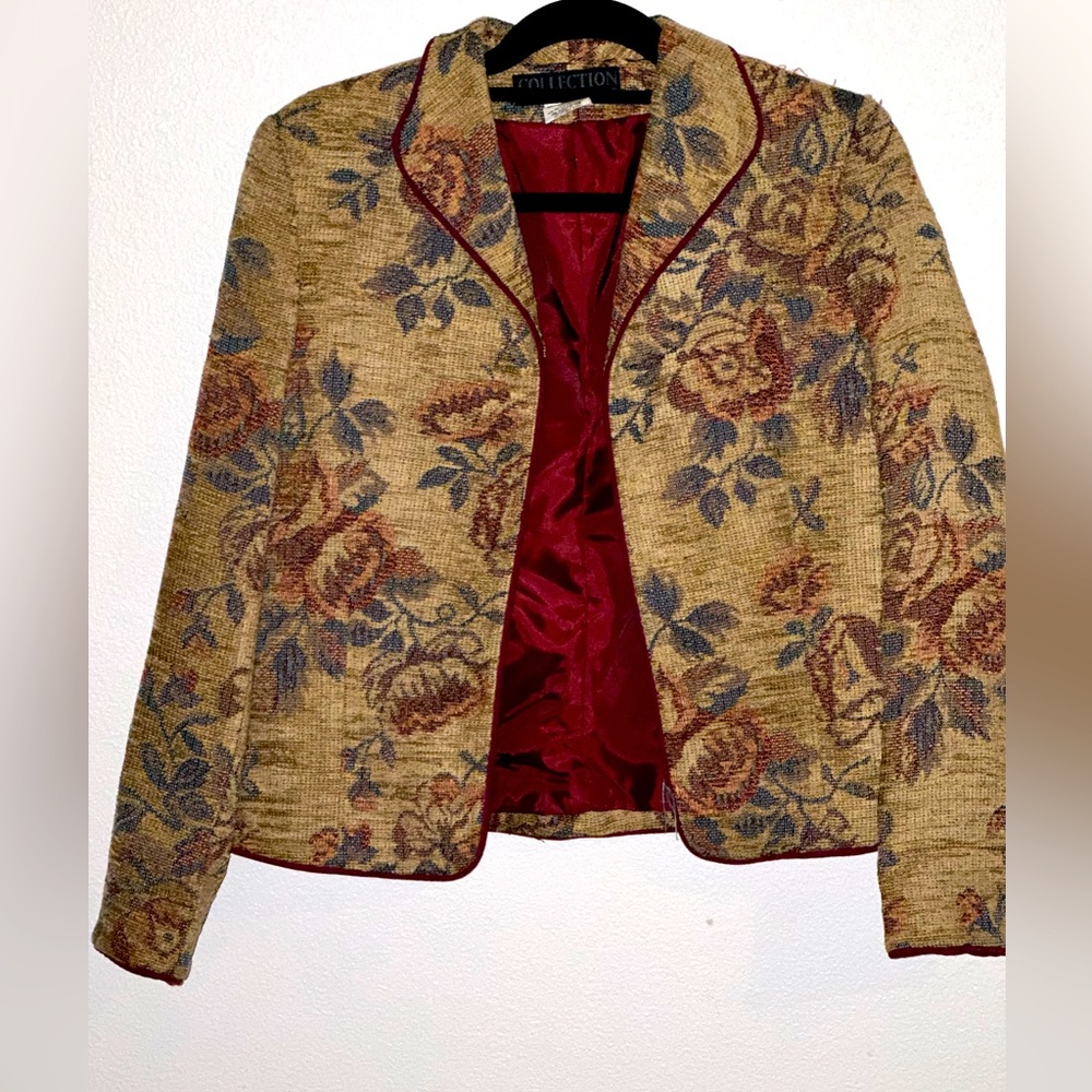 Floral Blazer